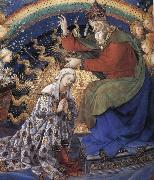 Fra Filippo Lippi Details of The Coronation of the Virgin oil on canvas